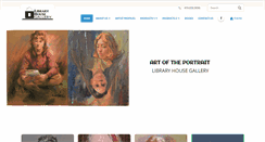 Desktop Screenshot of libraryhousegallery.com